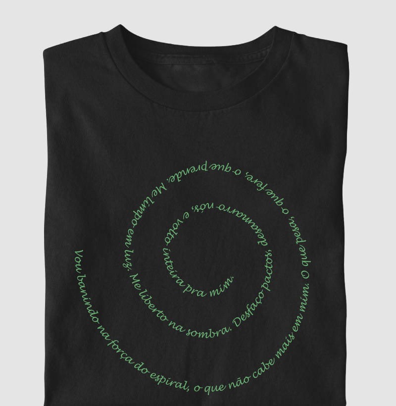 Vou banindo na força do espiral