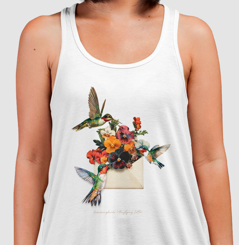 Colagens - Beija-Flores Carteiros - Regata