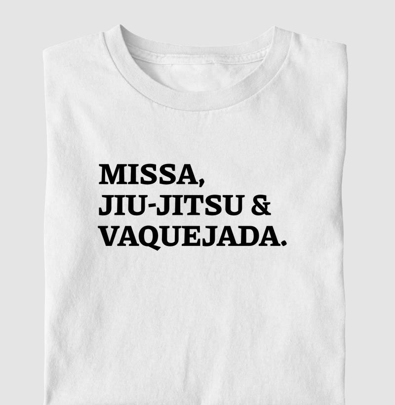 Missa, Jiu-Jitsu e Vaquejada