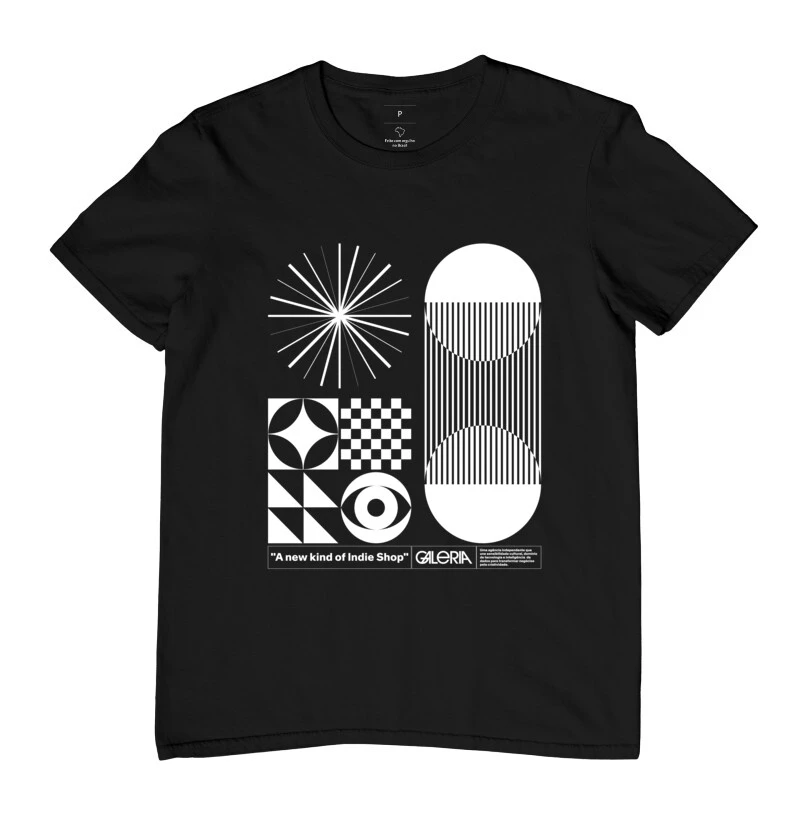 Galeria | Camiseta - elemento branco
