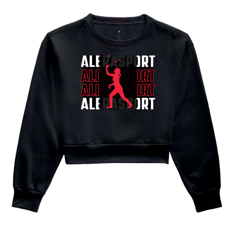 cropped moletom  sport tenis 