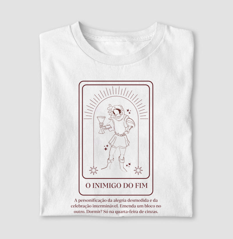 Carta de Tarô - O Inimigo do Fim