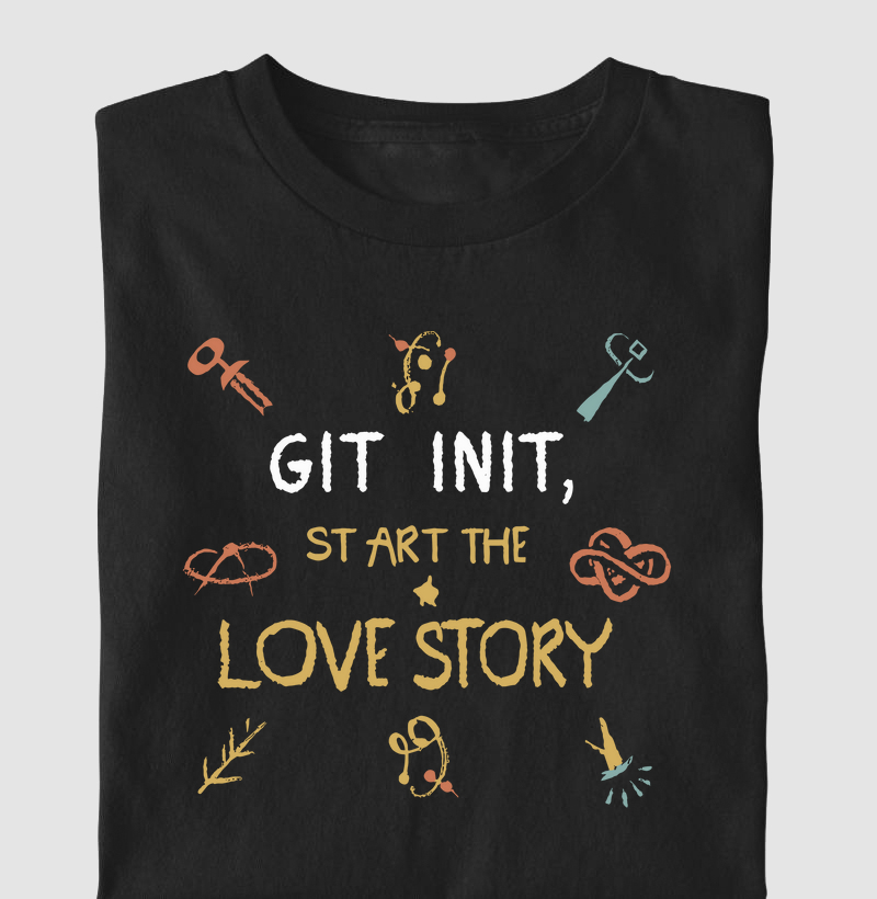 Camiseta Git Init