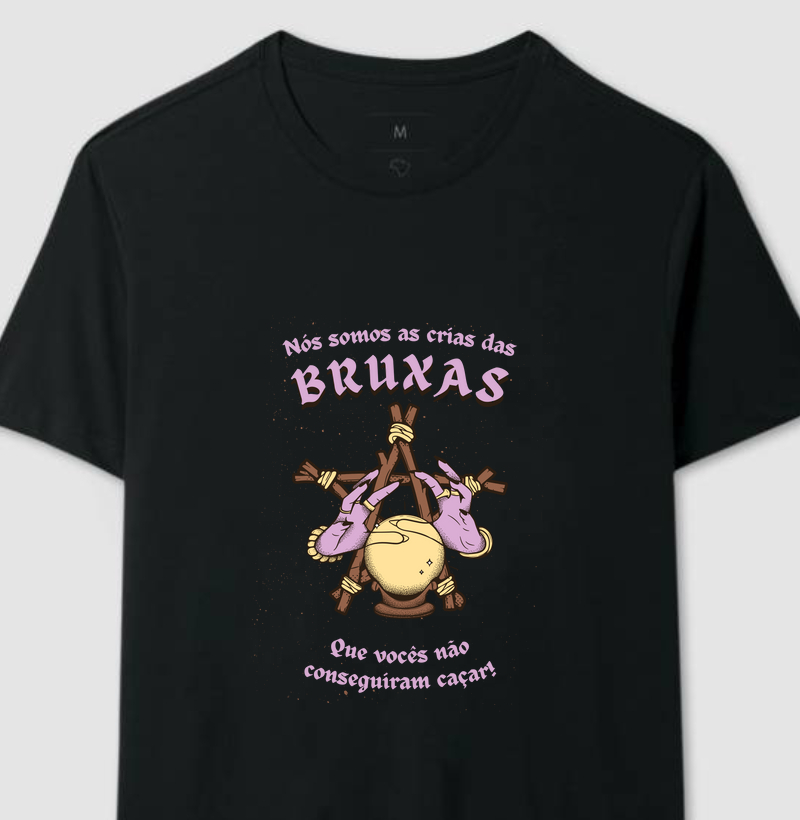 Camiseta Somos as crias das Bruxas