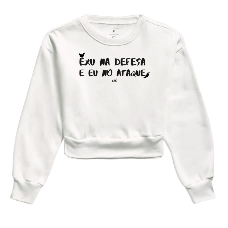 Exu na defesa e eu no ataque
