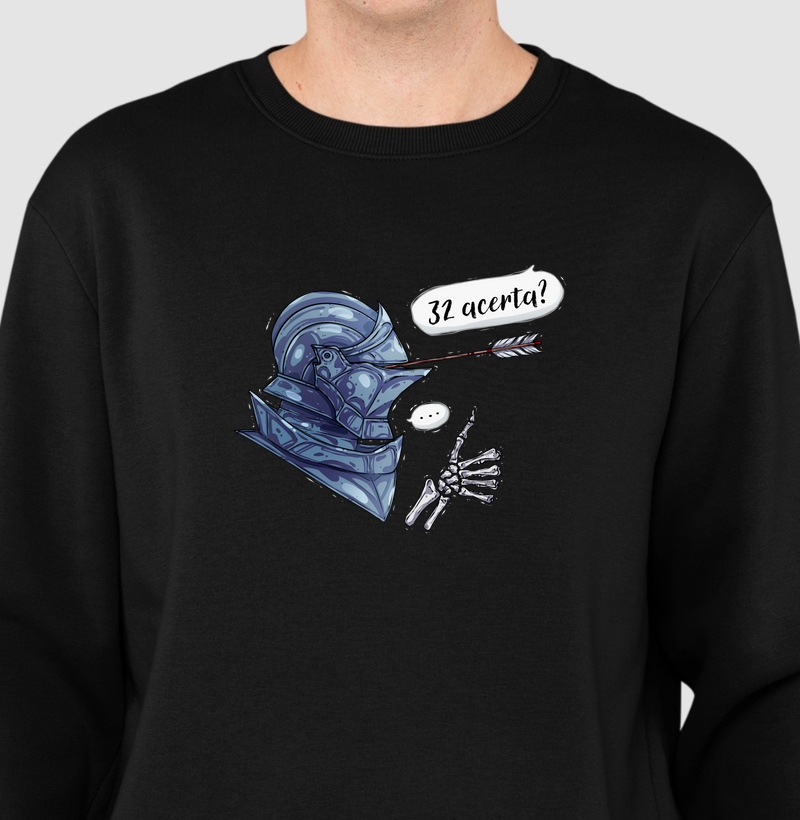 32 ACERTA MOLETOM SUETER