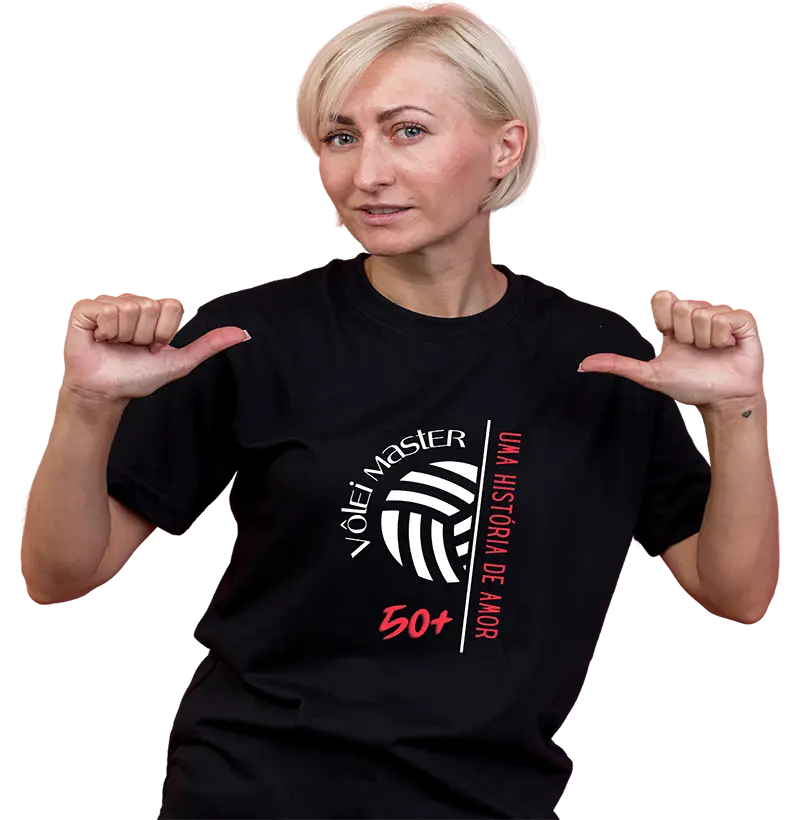 Camiseta Vôlei Master 50+