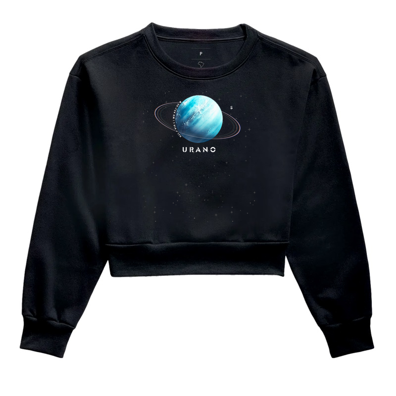 Urano, o Visionário Azul. Camiseta Supernova Estampada 