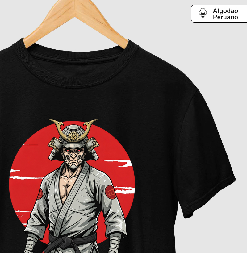 Samurai - Jiu-Jitsu Lifestyle - Algodão Peruano