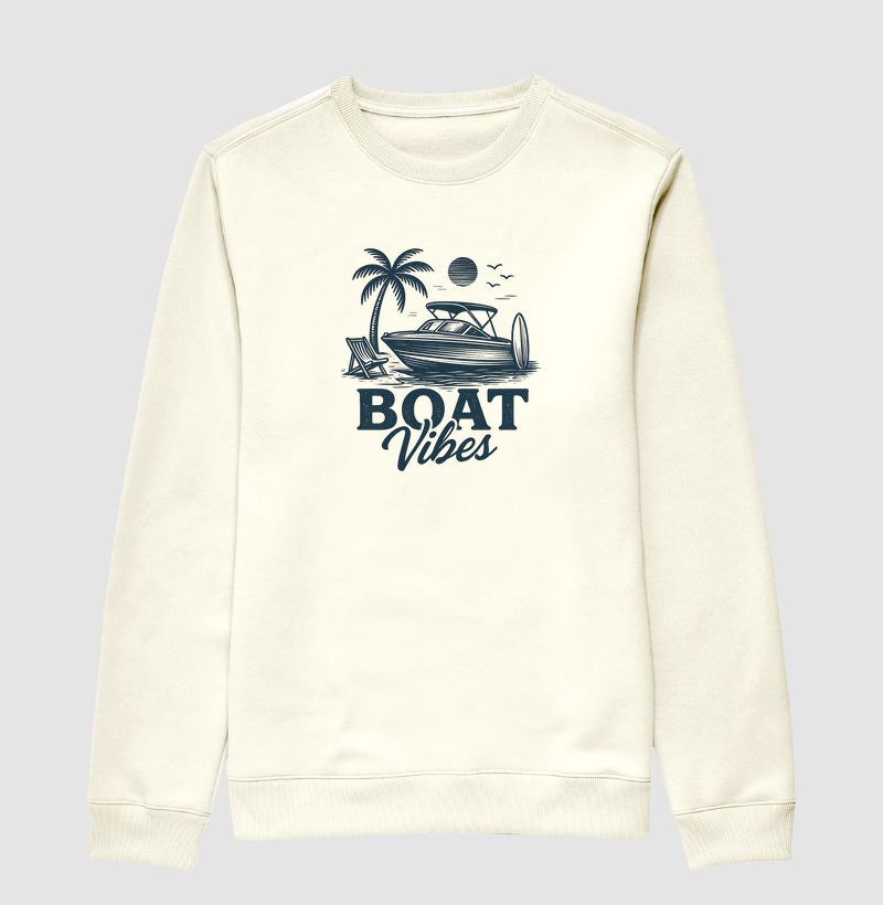 Boat Vibes - Suéter Moletom