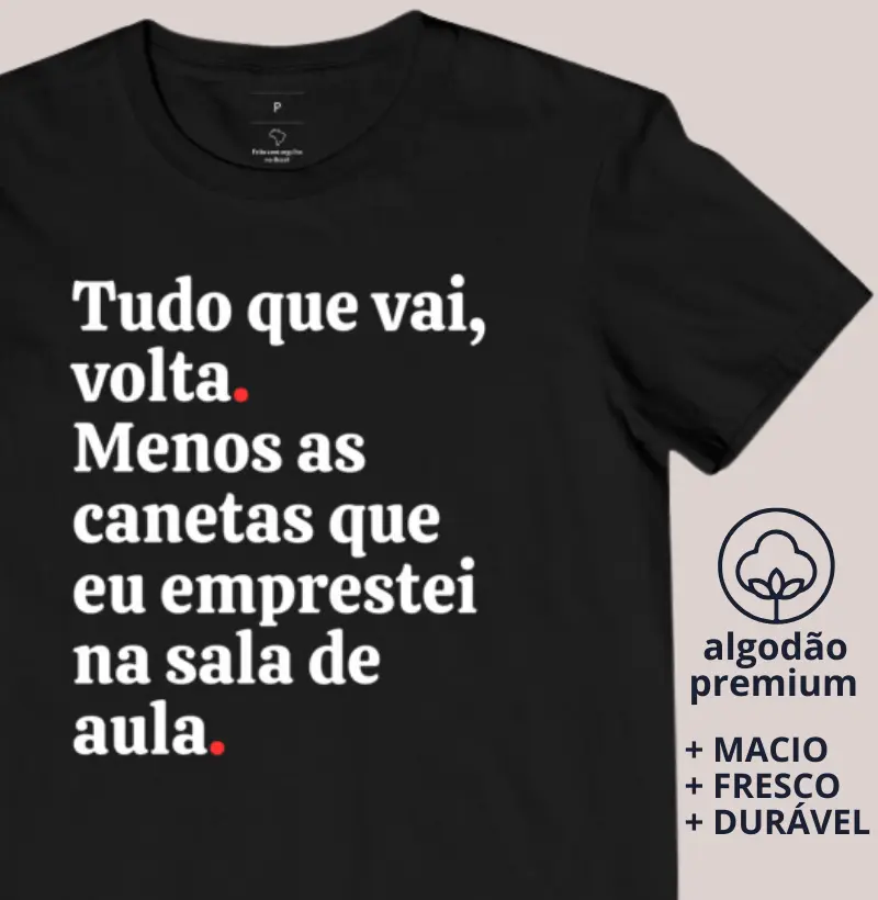 Camiseta Tudo Volta