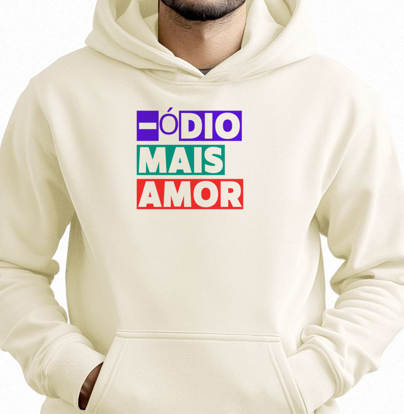 Hoodie Moletom - Mais Amor