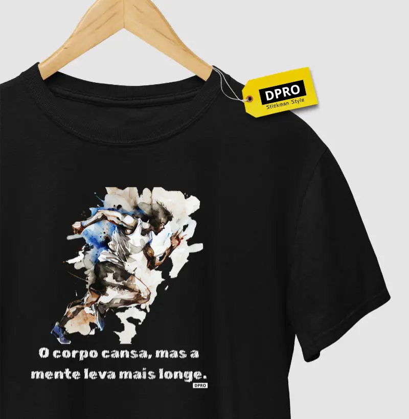 O corpo cansa mas a mente leva mais longe