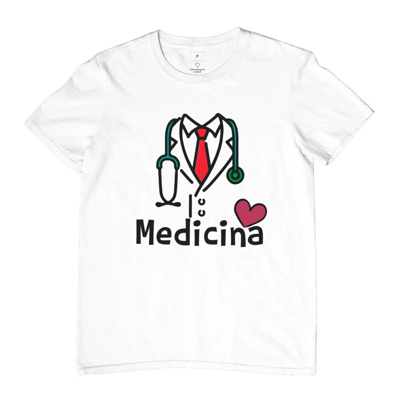 Camiseta Médico Gravata