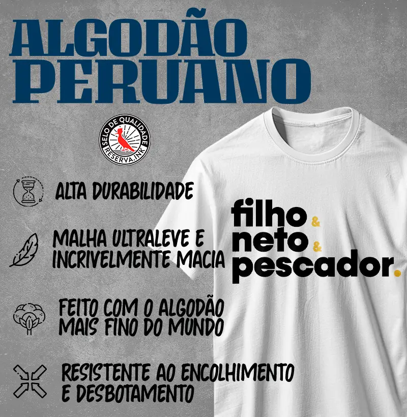 Filho, Neto e Principalmente Pescador.