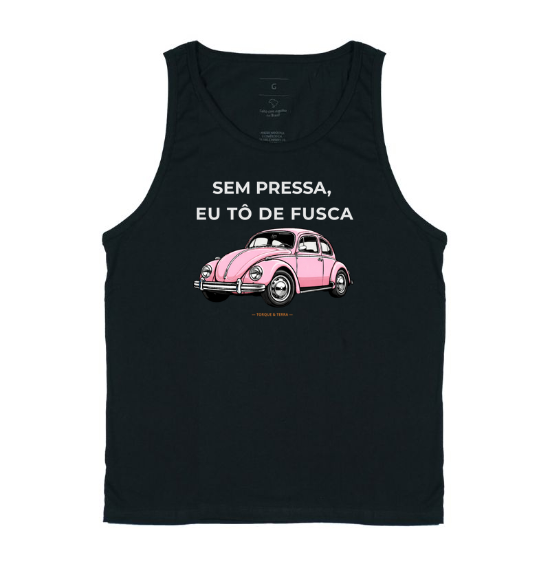 Sem pressa, eu tô de fusca - Rosa