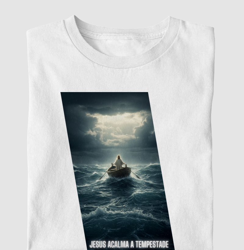Jesus acalma a tempestade