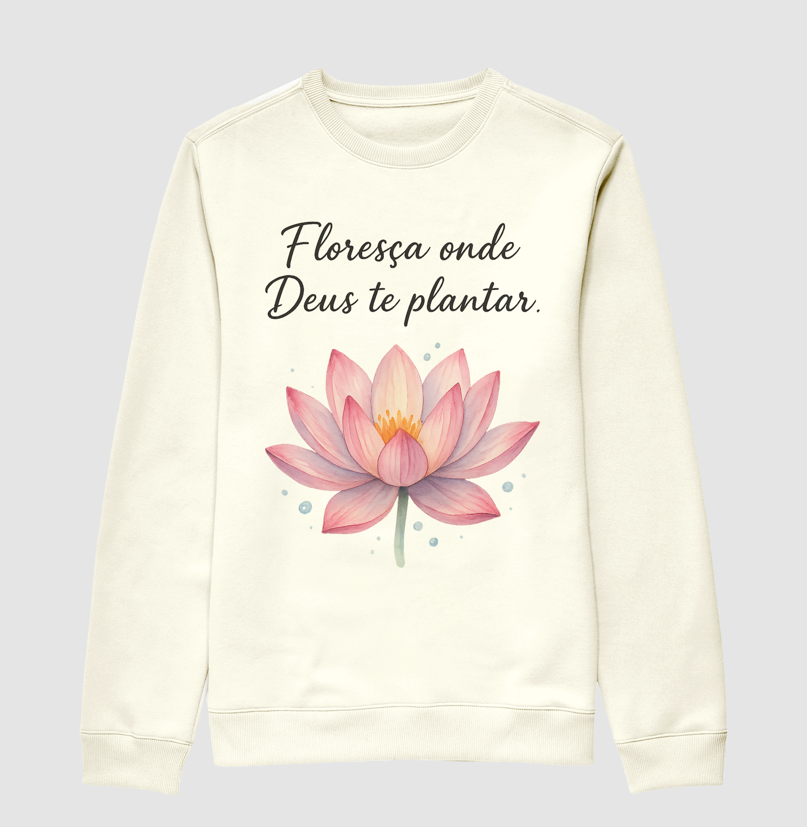 Flor de Lótus – Floresça onde Deus te plantar