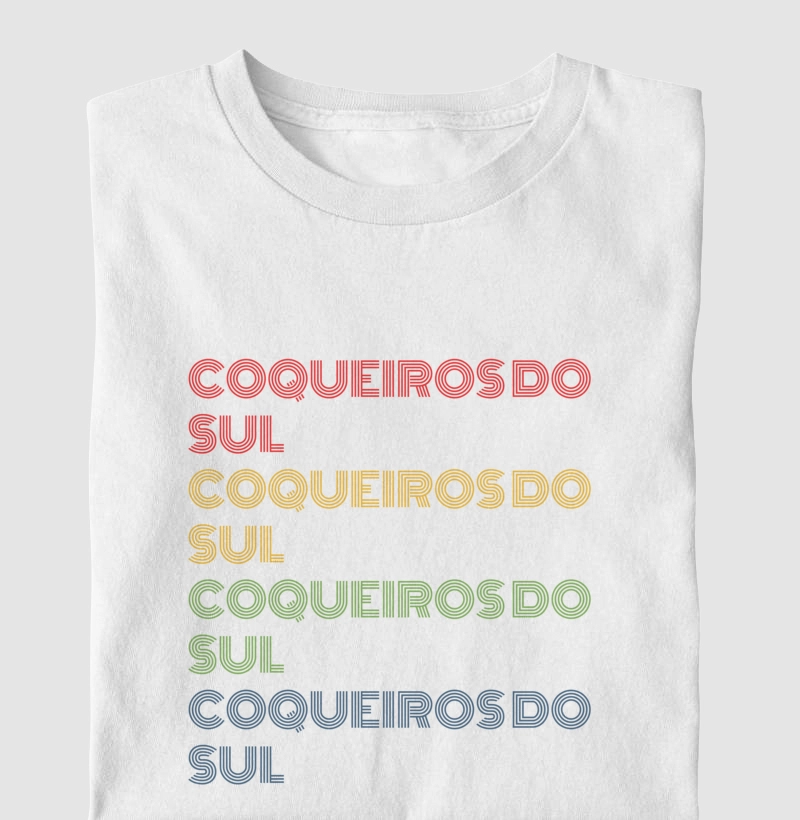 Coqueiros do Sul Letreiro Retrô