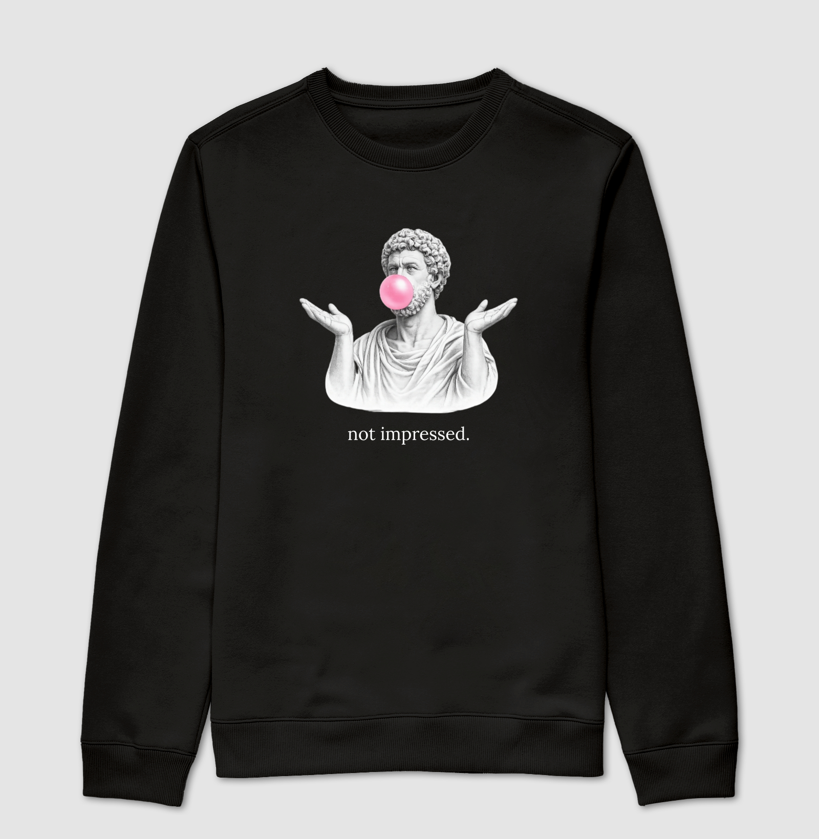 Camiseta Estoicismo "not impressed"