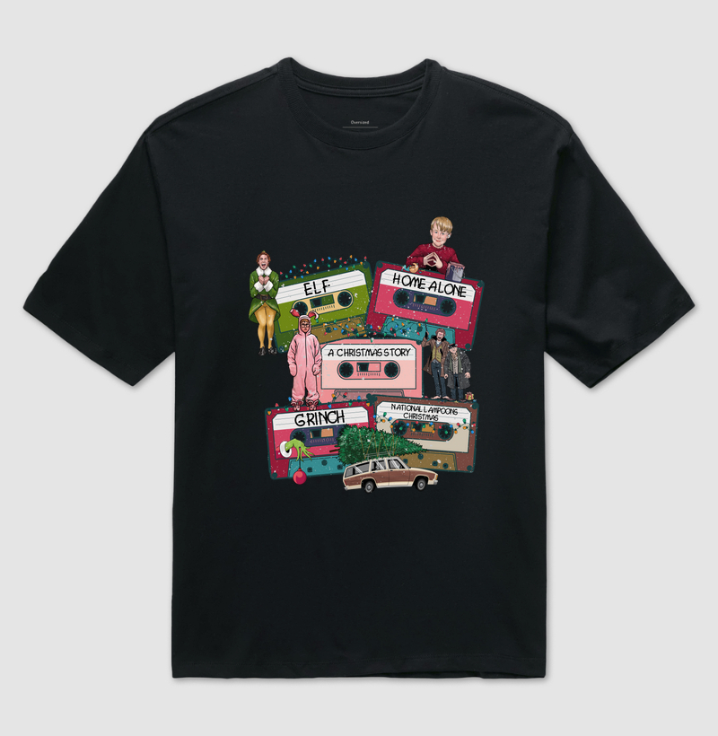 Vintage Xmas OVERSIZED