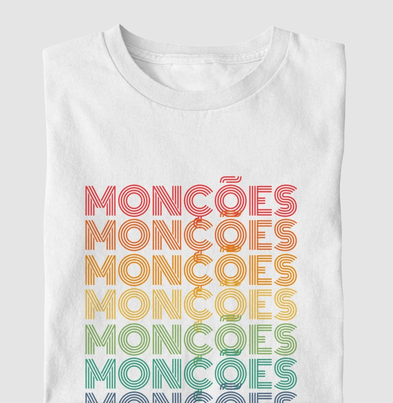 Monções Letreiro Retrô