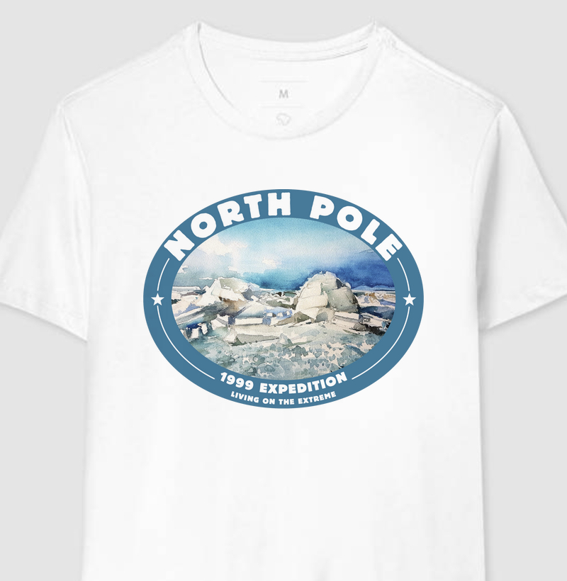 Camiseta North Pole - 1999 Expedition