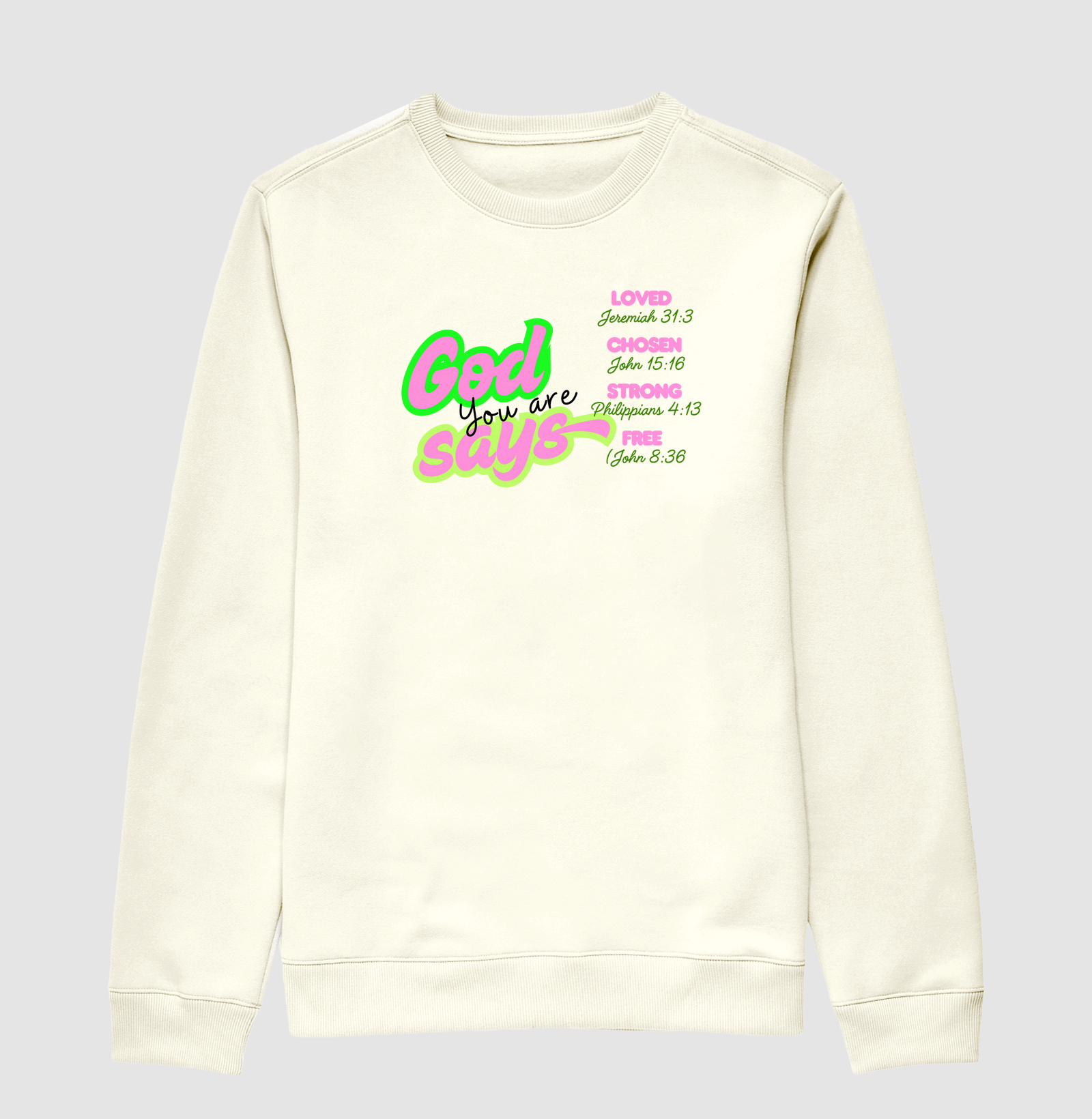 God Says - you are
