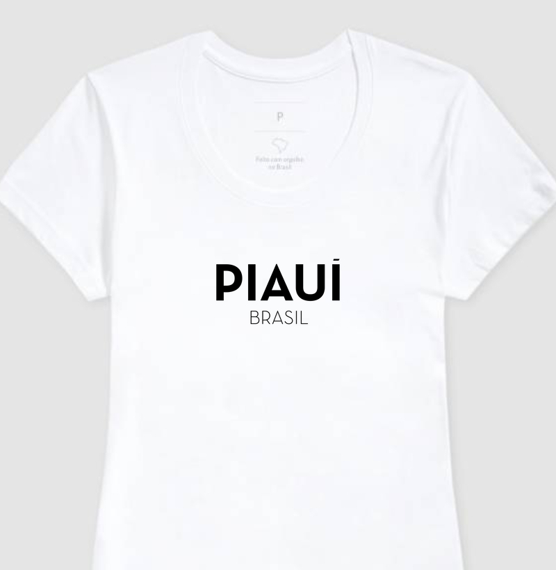 Camiseta Piauí Estado Brasil