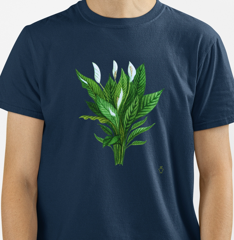 Camiseta Lírio-da-paz
