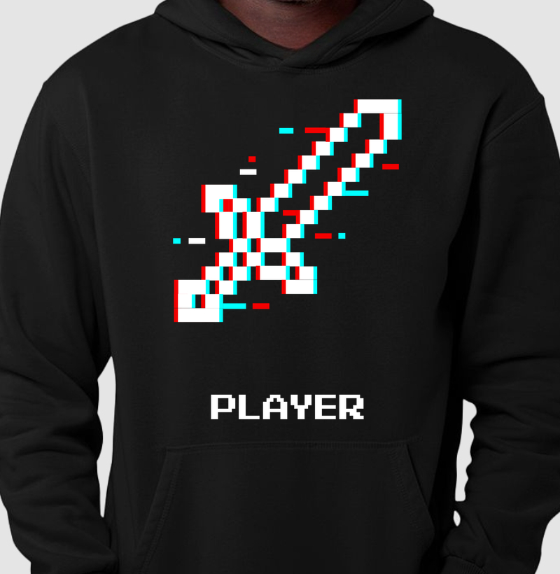 PIXEL SWORD PLAYER – Think Tee