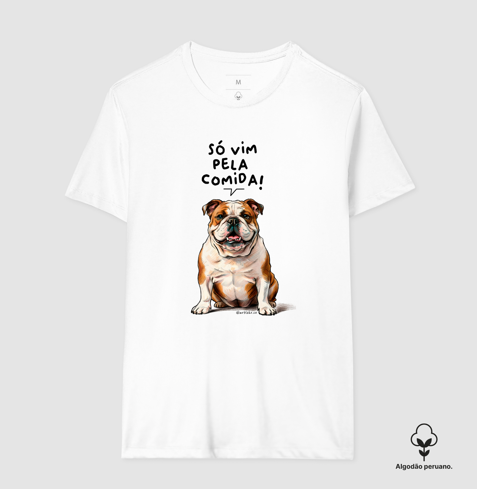 Bulldog Inglês | Só vim pela comida