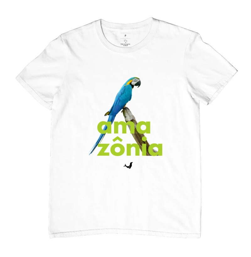 Camiseta Arara Amazônia