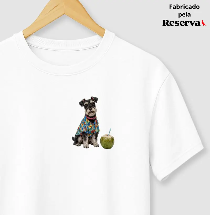 Schnauzer Preto - Férias