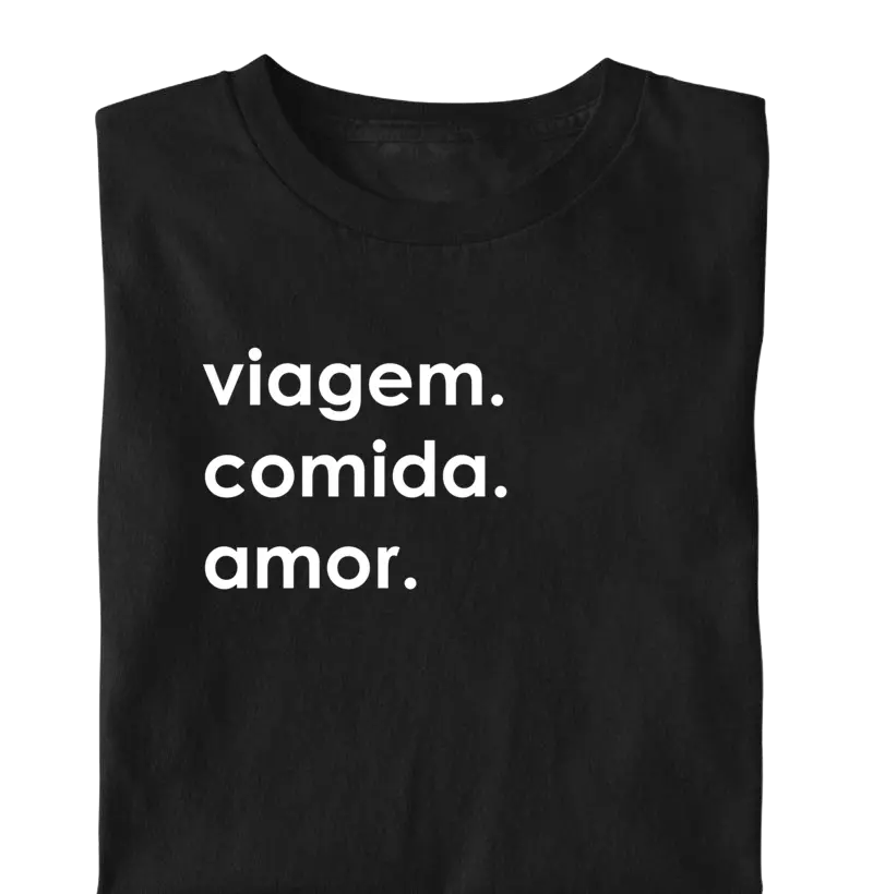 VIAGEM COMIDA AMOR