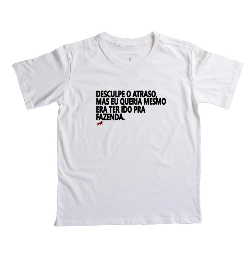 Queria Ter Ido Pra Fazenda - Infantil