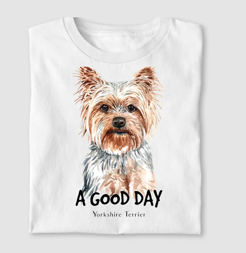 Camiseta Yorkshire A Good Day 