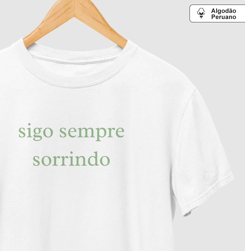 Sigo sempre sorrindo