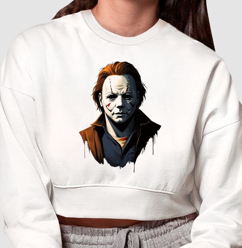 Moletom Cropped Ceifador da Noite