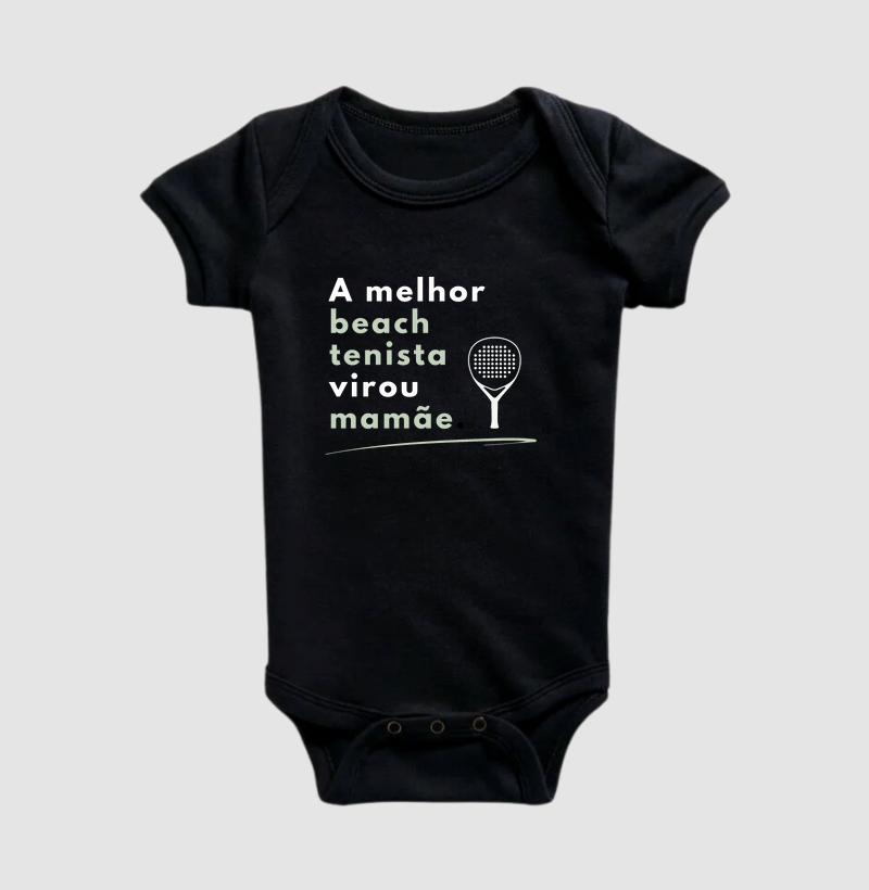 A melhor beach tenista virou mamãe