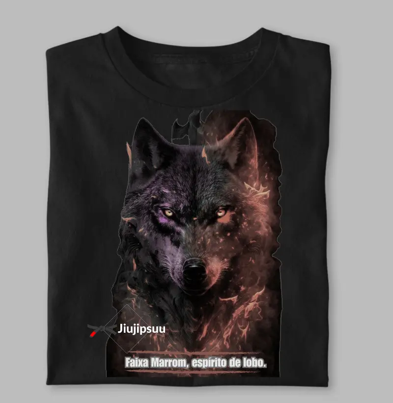 Lobo Faixa Marrom