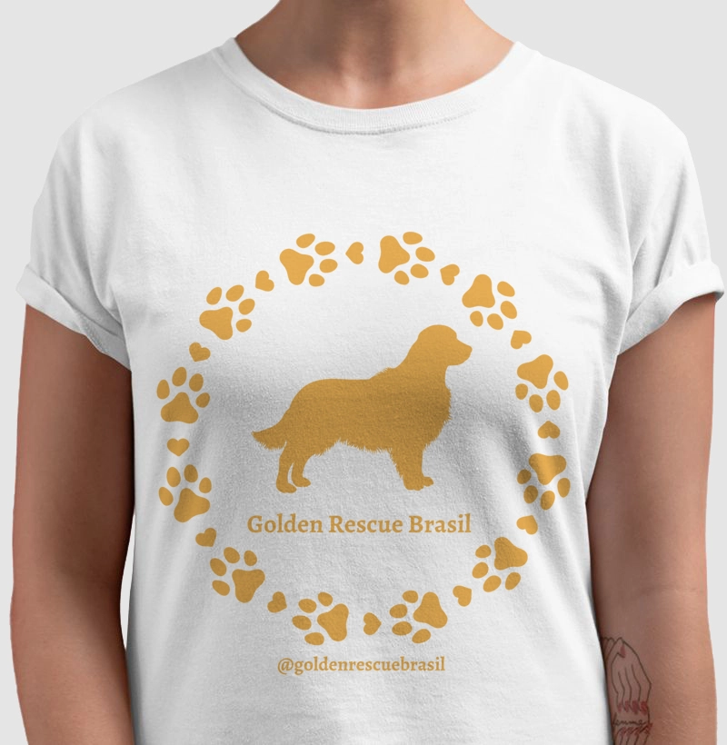 Camiseta Golden Rescue Brasil 