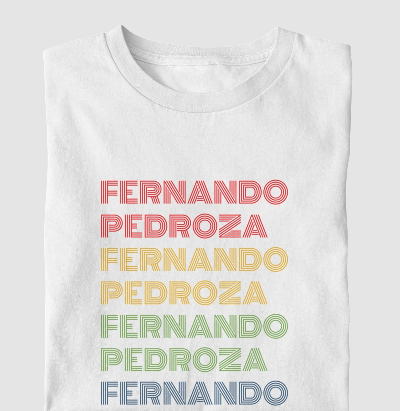 Fernando Pedroza Letreiro Retrô