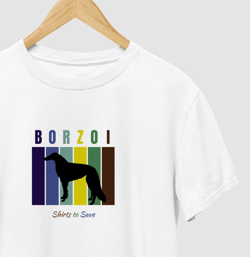 Camiseta Borzoi