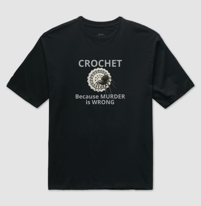 Crochet Because Murder is Wrong
