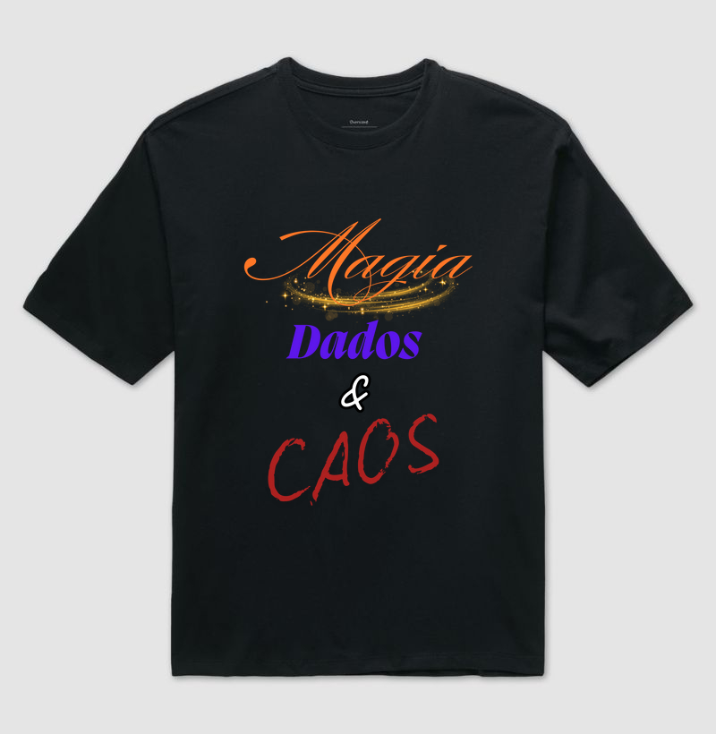 Magia, Dados e Caos (Oversized)