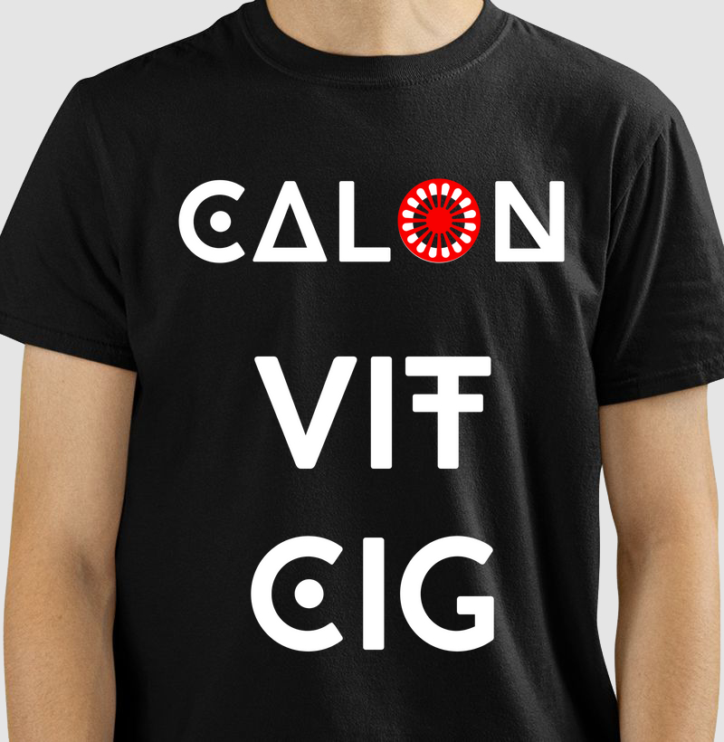 CALON. T-SHIRT Black Rom - Coleção GYPSYBOYS