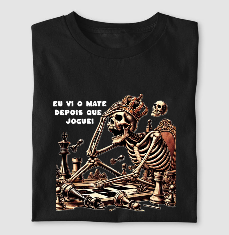 Eu vi o mate depois que joguei