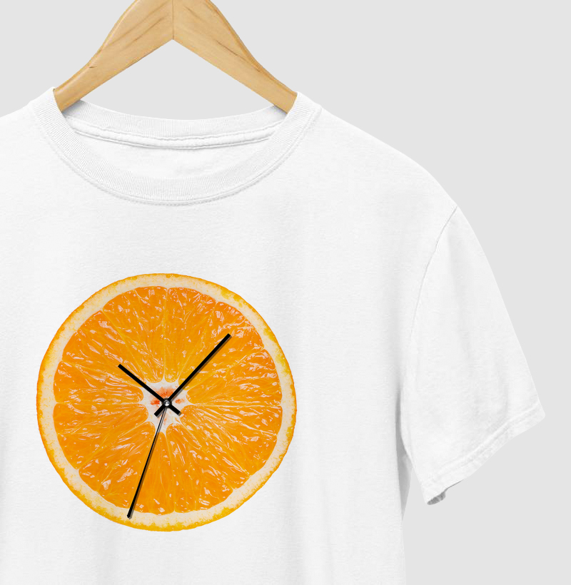 Orange Clock