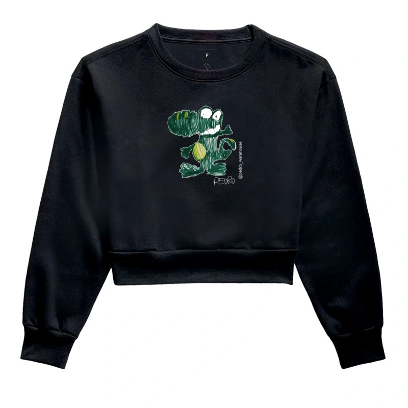 MOLETOM CROPPED - JACA